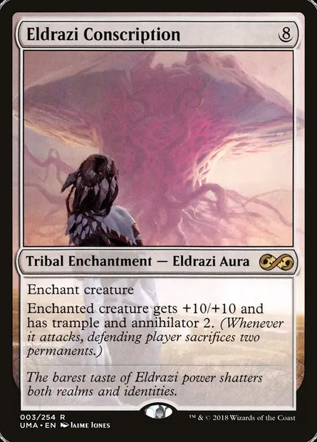 Eldrazi Conscription, Magic card UMA 3 — Ultimate Masters set