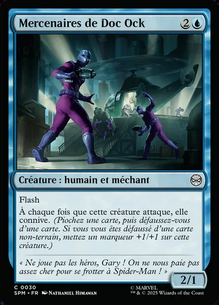 Mercenaires de Doc Ock, carte Magic SPM 30 — extension Marvel's Spider-Man