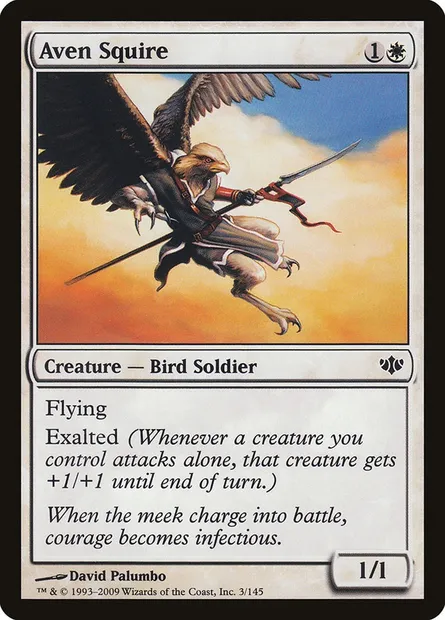 Aven Squire, Magic card CON 3 — Conflux set