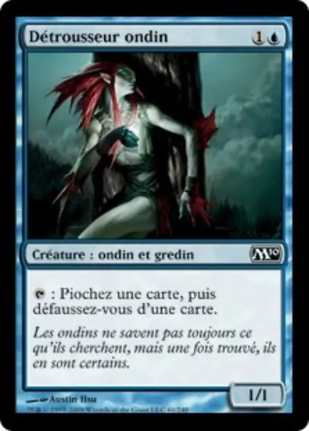 Détrousseur ondin, carte Magic M10 61 — extension Magic 2010
