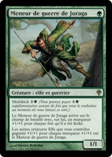 Meneur de guerre de Joraga, carte Magic WWK 106 — extension Worldwake