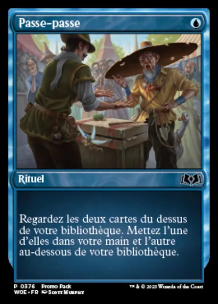 Passe-passe, carte Magic WOE 376 — extension Wilds of Eldraine