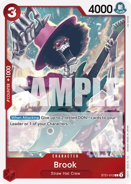Brook, One Piece card ST21-012 — GEAR5 set