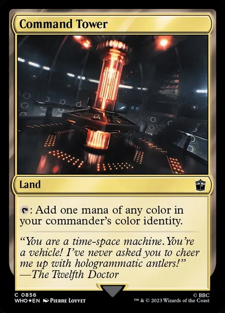 Command Tower, Magic card WHO 856 — Doctor Who set