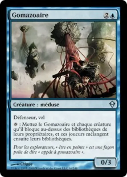 Gomazoaire, carte Magic ZEN 46 — extension Zendikar