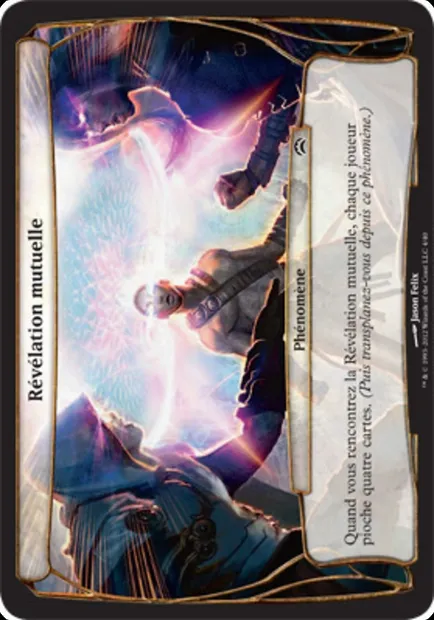 Révélation mutuelle, carte Magic OPC2 4 — extension Planechase 2012 Planes