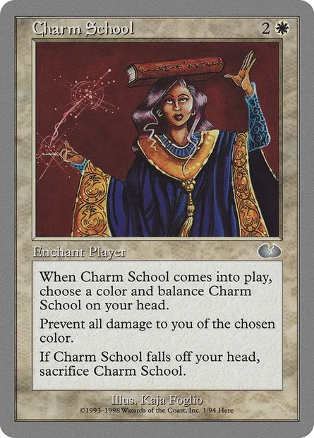 Charm School, Magic card UGL 1 — Unglued set