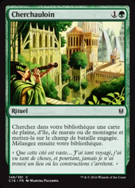 Cherchauloin, carte Magic C16 149 — extension Commander 2016