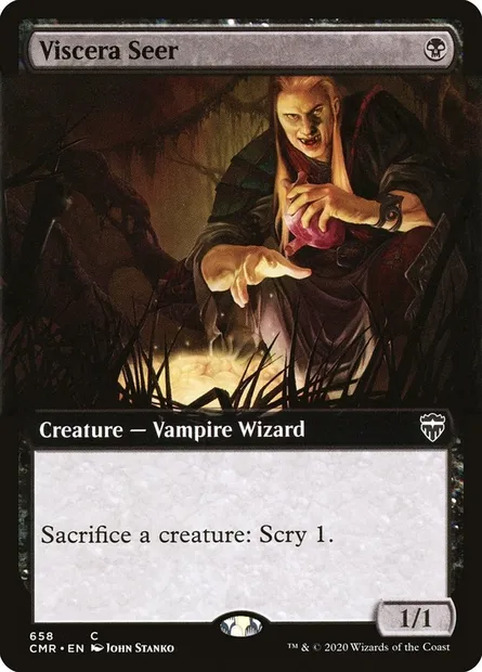 Viscera Seer, Magic card CMR 658 — Commander Legends set