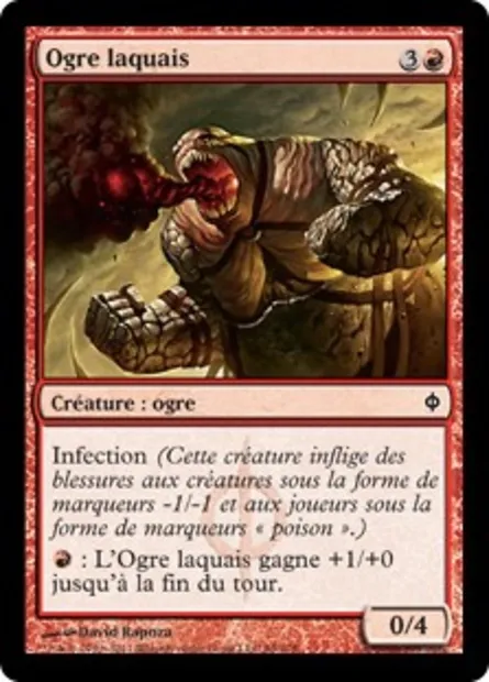 Ogre laquais, carte Magic NPH 89 — extension La Nouvelle Phyrexia