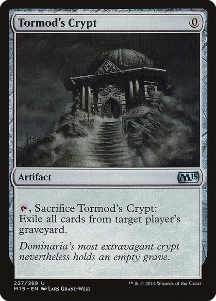 Tormod's Crypt, Magic card M15 237 — Magic 2015 set