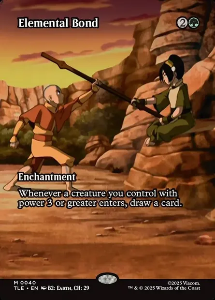 Elemental Bond, Magic card TLE 40 — Avatar: The Last Airbender Eternal set