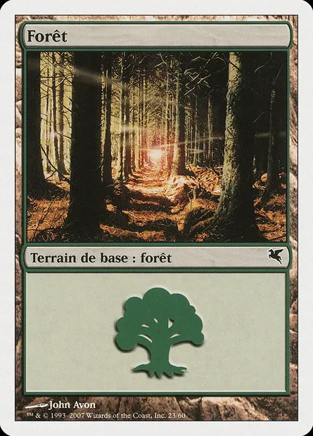Forest, Magic card PSAL B23 — Salvat 2005 set