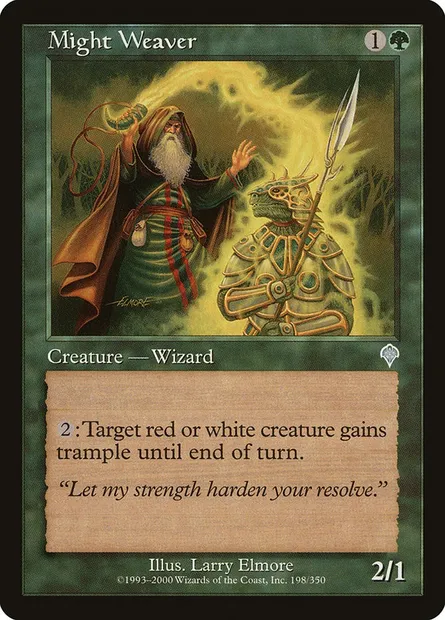 Tisseur de puissance, carte Magic INV 198 — extension Invasion