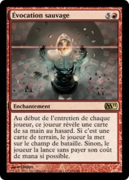 Évocation sauvage, carte Magic M11 160 — extension Magic 2011