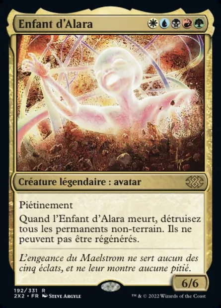 Enfant d'Alara, carte Magic 2X2 192 — extension Double Masters 2022