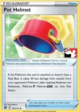 Casque Marmite, carte Pokémon PPS 146-5 — extension Play! Pokémon Prize Pack Series