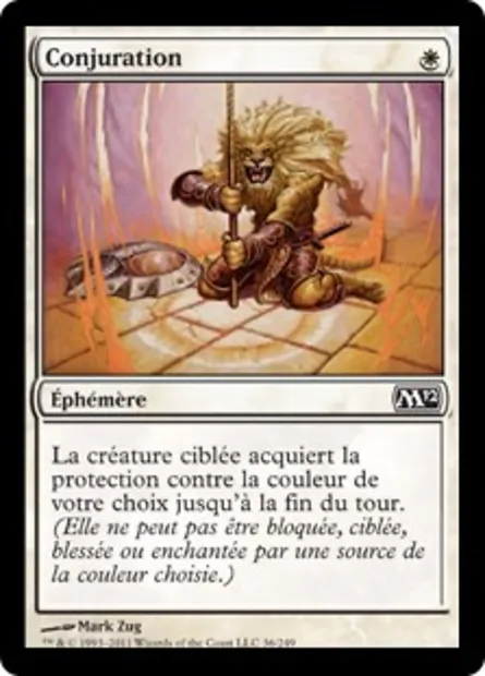 Conjuration, carte Magic M12 36 — extension Magic 2012