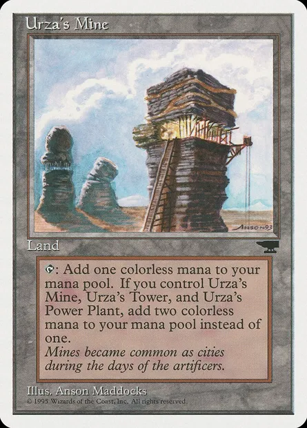 Urza's Mine, Magic card CHR 114d — Chronicles set