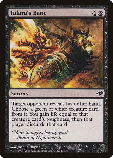 Talara's Bane, Magic card EVE 47 — Eventide set