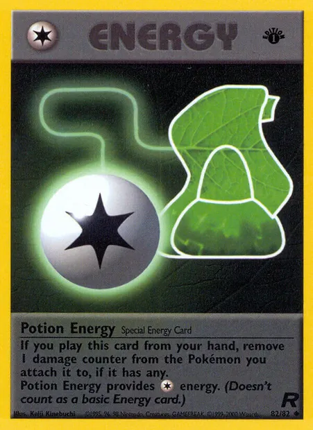 Potion Energy, Pokémon card TR 82 — Team Rocket set