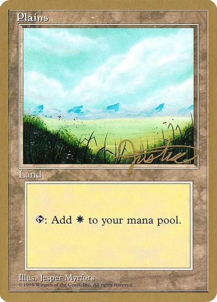 Plains, Magic card PTC mj366 — Pro Tour Collector Set set