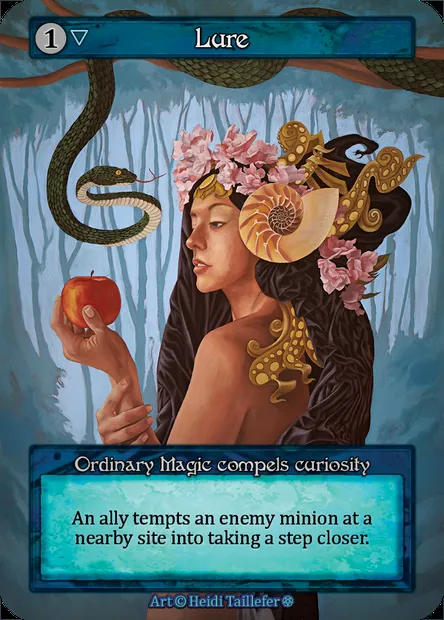 Lure, Sorcery card GOT 267 — Gothic set