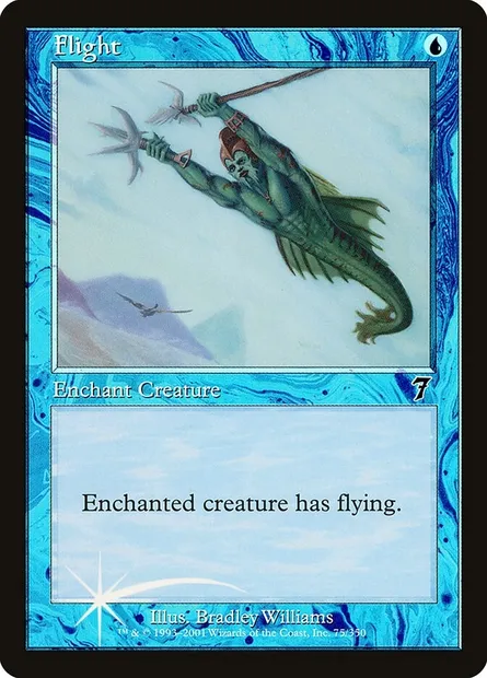 Vol, carte Magic 7ED 75★ — extension Septième Edition