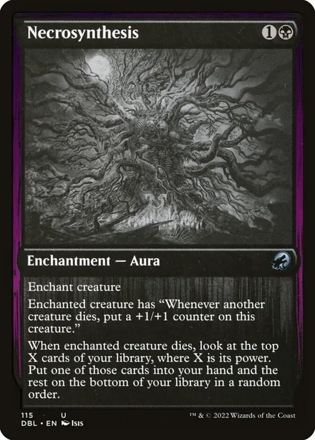 Necrosynthesis, Magic card DBL 115 — Innistrad: Double Feature set