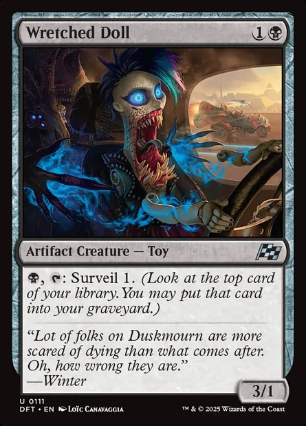 Wretched Doll, Magic card DFT 111 — Aetherdrift set