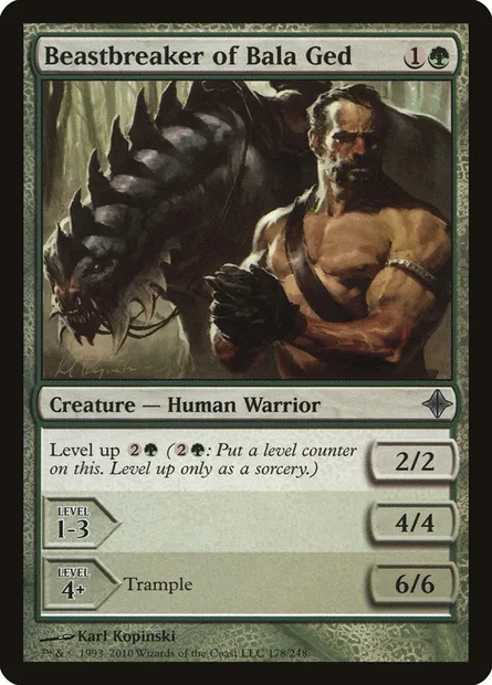 Beastbreaker of Bala Ged, Magic card ROE 178 — Rise of the Eldrazi set