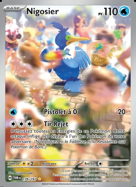 Nigosier, carte Pokémon TWM 176 — extension Mascarade Crépusculaire