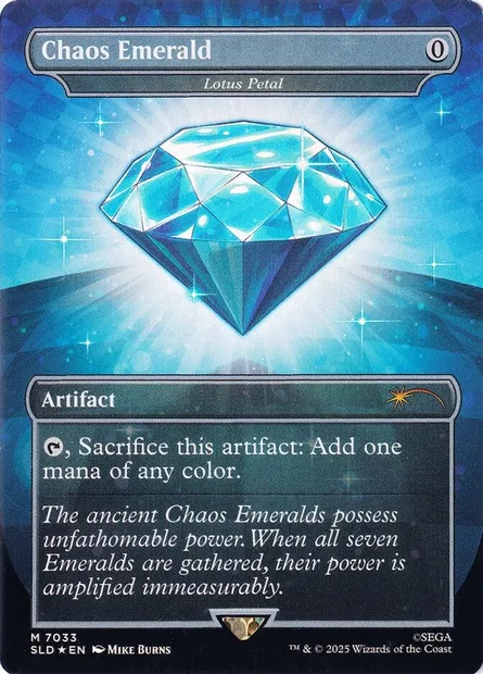 Lotus Petal, Magic card SLD 7033 — Secret Lair Drop set