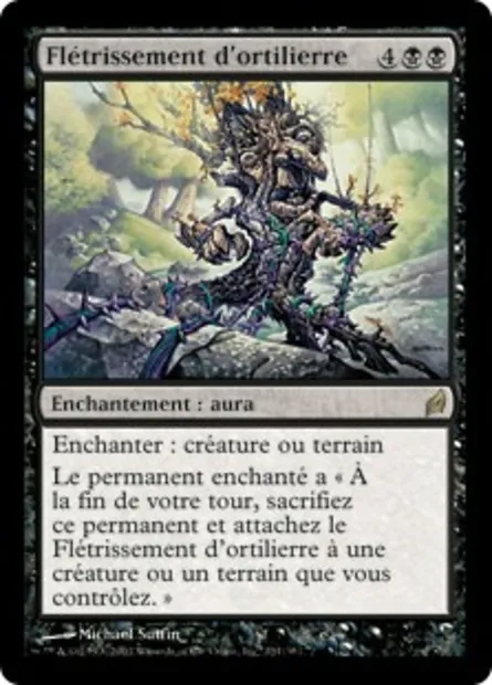 Flétrissement d'ortilierre, carte Magic LRW 131 — extension Lorwyn