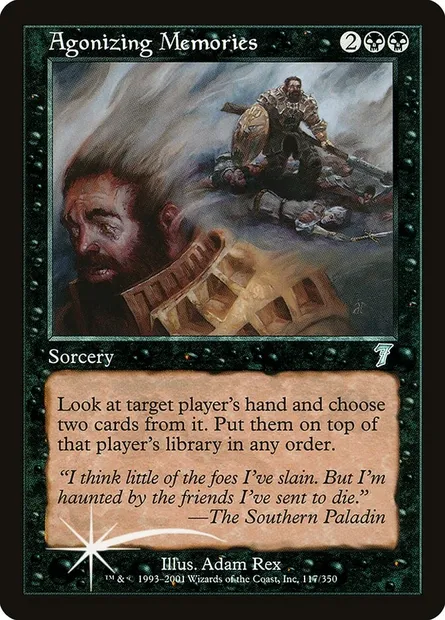 Agonizing Memories, Magic card 7ED 117★ — Seventh Edition set