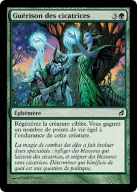 Guérison des cicatrices, carte Magic LRW 217 — extension Lorwyn