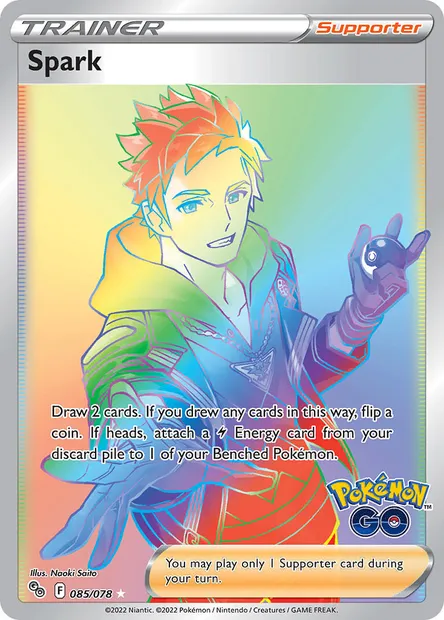 Spark, Pokémon card PGO 085 — Pokémon GO set