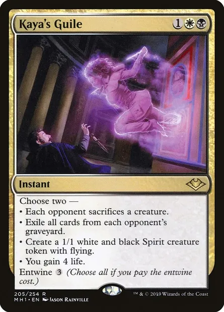 Kaya's Guile, Magic card MH1 205 — Modern Horizons set