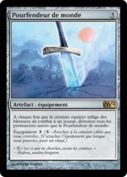 Pourfendeur de monde, carte Magic M12 222 — extension Magic 2012
