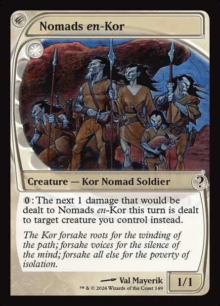 Nomads en-Kor, Magic card MB2 149 — Mystery Booster 2 set