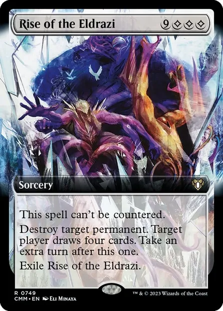Rise of the Eldrazi, Magic card CMM 749 — Commander Masters set