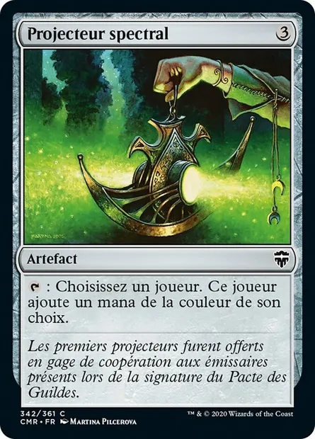 Projecteur spectral, carte Magic CMR 342 — extension Commander Legends