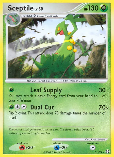Jungko, carte Pokémon AR 31 — extension Arceus