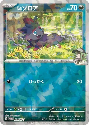 N's Zorua, Pokémon card SV-P 200 — Scarlet & Violet Promos set