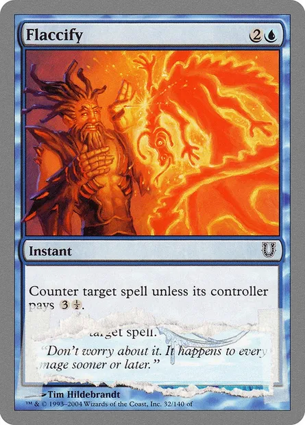 Flaccify, Magic card UNH 32 — Unhinged set