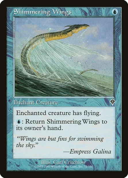 Shimmering Wings, Magic card INV 72 — Invasion set