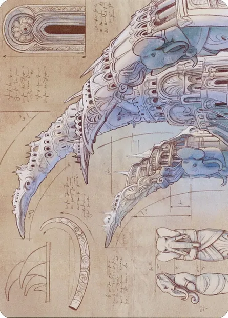 Ivory Tower // Ivory Tower, carte Magic ABRO 63 — extension The Brothers' War Art Series