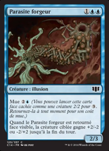 Parasite forgeur, carte Magic C14 125 — extension Commander 2014
