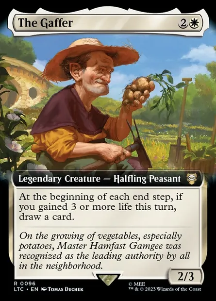 The Gaffer, Magic card LTC 96 — Tales of Middle-earth Commander set
