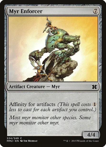 Argousin myr, carte Magic MM2 224 — extension Modern Masters 2015